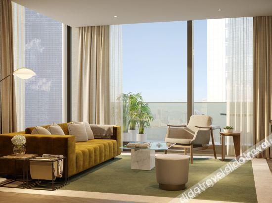The Hari Hong Kong Hotel Exterior photo Interior of a typical apartment
